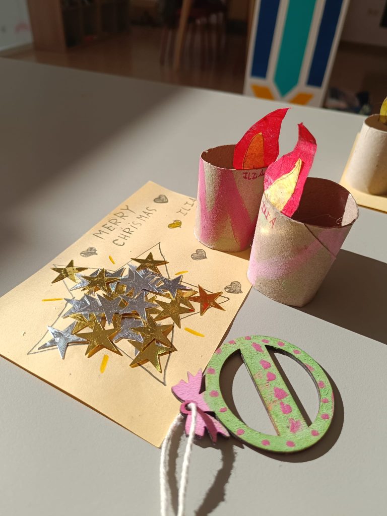 Manualidades del taller creativo infantil en Vélez-Málaga