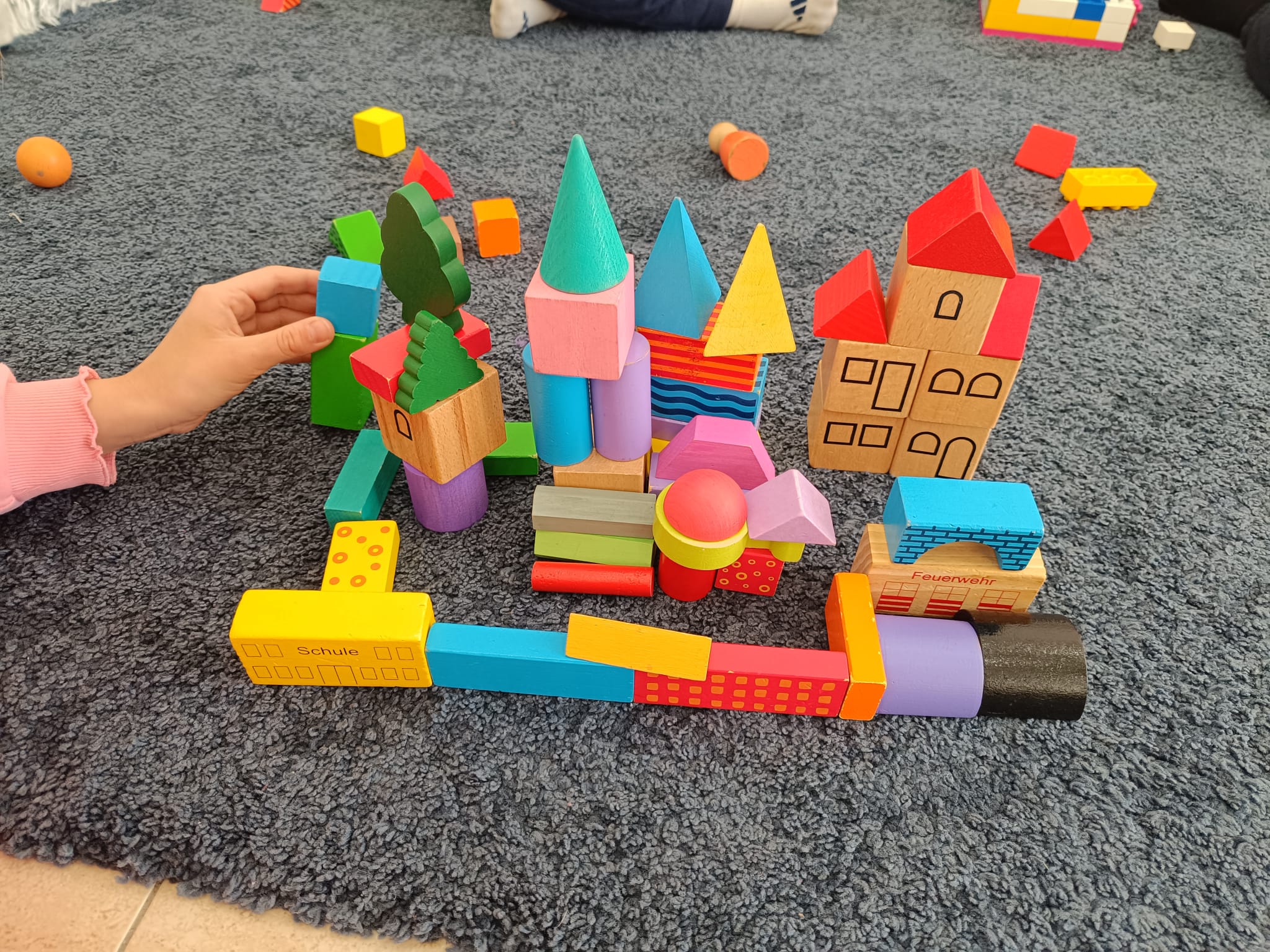 espacio pedagogico velez 2026 28 Construcciones con bloques de colores, aprendizaje basado en el juego